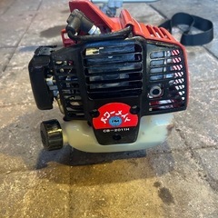 実働中古/整備済農機具【タナカ　エンジン草刈機　パワーメイト CB-2011H 混合燃料 】草刈刃新品。引き取り希望🙇‍♂️の画像