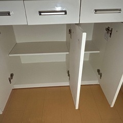 ✨激安価格✨持帰1万 ニトリ食器棚 収納沢山 比較的綺麗 の画像