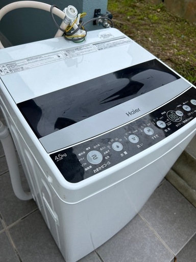 配達可?美品✨️Haier 洗濯機 4.5kg 2022年式