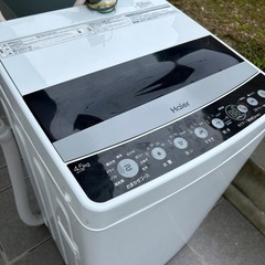 配達可🚚美品✨️Haier 洗濯機 4.5kg 2022年式の画像