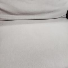 一人掛けソファー　ベージュの画像