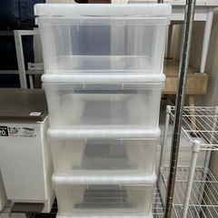 激安販売!! 収納ケース 4段 プラスチックチェスト 衣装ケース