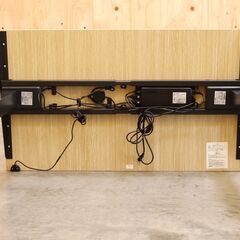 ≪zyb2357ジ≫ 関家具 電動昇降デスク HOP② 幅約113.1㎝/高さ約71～114.3㎝ ナチュラル テーブル/机 中古家具/宮城県仙台市 70620-16の画像