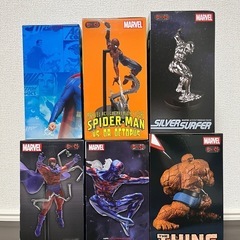 MARVEL ACT/CUT シング　シルバーサーファー　スーパーマン　スパイダーマン2099 スパイダーマンVSドクター・オクトパス　マグニートーの画像
