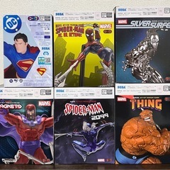 MARVEL ACT/CUT シング　シルバーサーファー　スーパーマン　スパイダーマン2099 スパイダーマンVSドクター・オクトパス　マグニートーの画像