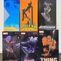 MARVEL ACT/CUT シング　シルバーサーファー　スーパーマン　スパイダーマン2099 スパイダーマンVSドクター・オクトパス　マグニートーの画像