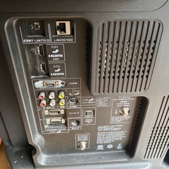 シャープAQUOS 2011年製TVの画像