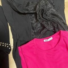 ZARA トップス4枚の画像