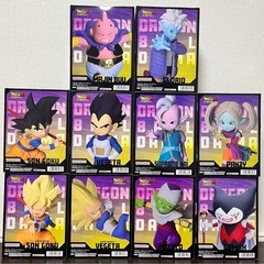 ドラゴンボールDAIMA パンジ　グロリオ　ゴマー　界王神　魔人ブウ　ピッコロ　ベジータ　孫悟空　10体セットの画像