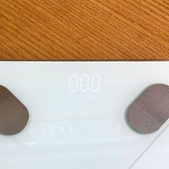 店頭引き渡し 中古 体重計 体脂肪計 デジタル Bluetooth接続 薄型 軽量 の画像