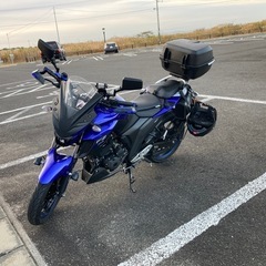 バイク用　リアボックスの画像