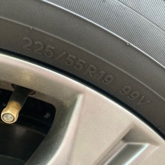 225/55/19 タイヤホイールセットの画像