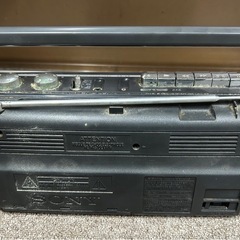 【現状品】　SONY ラジオ　1993年製の画像