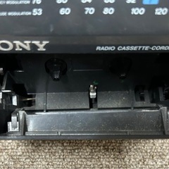【現状品】　SONY ラジオ　1993年製の画像