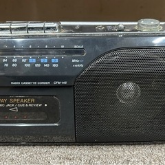 【現状品】　SONY ラジオ　1993年製の画像