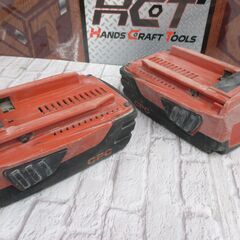 ヒルティ HILTI BX3-ME Ｅ コンクリートネイラ 中古品 バッテリ21.6V二個/充電器 【ハンズクラフト宜野湾店】の画像