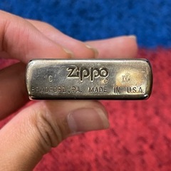 ジッポー（ZIPPO）オイルライター　メッセージ　サイン　ケース付きの画像