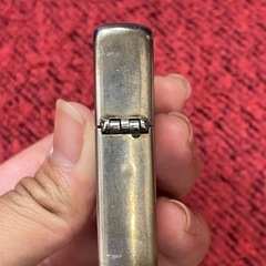 ジッポー（ZIPPO）オイルライター　メッセージ　サイン　ケース付きの画像