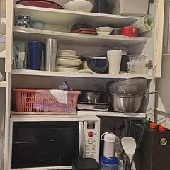 ニトリ製食器棚の画像