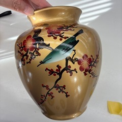 リユースのサカイ東金店　美品！九谷焼　花瓶　TJ13497の画像
