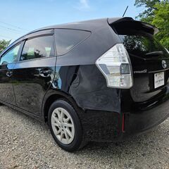 プリウスα☆S☆車検令和9年7月☆純正SDナビ☆DVD☆Bluetooth☆ビルトインETC☆バックカメラ☆LEDヘッドライト☆スマートキー×2の画像