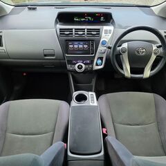 プリウスα☆S☆車検令和9年7月☆純正SDナビ☆DVD☆Bluetooth☆ビルトインETC☆バックカメラ☆LEDヘッドライト☆スマートキー×2の画像