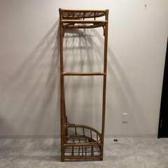 ラタン　ハンガーラック　ハイラックの画像