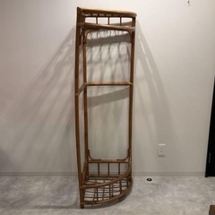 ラタン　ハンガーラック　ハイラックの画像