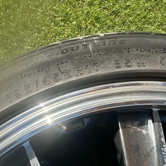 ノーマルタイヤ175/45ZR17アルミホイール価格交渉での画像