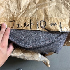 ニードルフェルト 10M巻き 91cm×1000cm（吸音・防音・緩衝・充填）日本製 下地材の画像