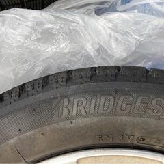 ブリヂストン　155/65R14 750ホイール付きタイヤ4本セットの画像