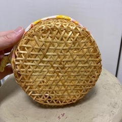 夏祭りや花火大会に！　和柄　かごバックの画像