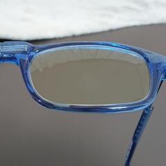 クリックリーダー 2.0 老眼鏡 ブルー サイズS-Mの画像