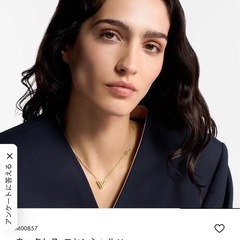 ルイヴィトン ネックレス エセンシャル Vの画像