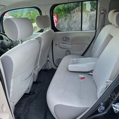 H26☆キューブ☆15X☆車検令和9年7月☆純正SDナビ☆CDオーディオ☆DVDビデオ☆地デジTV☆Bluetooth☆インテリジェントキー×2の画像