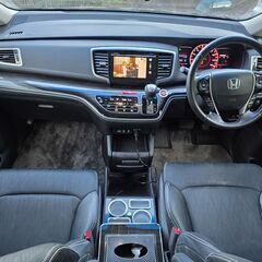オデッセイ☆アブソルートEX☆車検令和9年7月☆純正ナビ☆CD☆DVD☆地デジ☆Bluetooth☆ETC☆バックカメラ☆両側パワースライドドアの画像