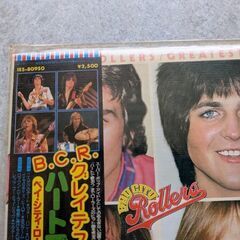 昭和レトロ　LPレコード　ハートで歌おう　ベィ・シティ・ローラーズの画像