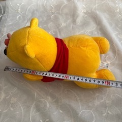 プーさんのぬいぐるみの画像