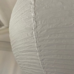 イケアのペーパーシェードの画像