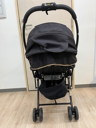 【ジャングルジャングル岸和田和泉インター店】コンビ ベビーカー メチャカルハンディ エッグショック 15826 ブラウン 新生児  超