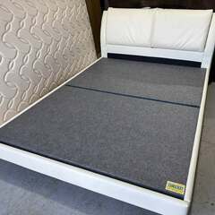 最高級 ドリームベッド ダブルサイズ、22cmマットレス セット Used/キレイの画像