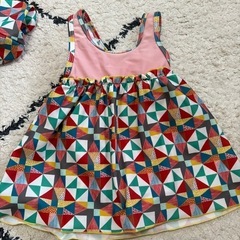 【美品】　女の子　水着　セット　80cmの画像