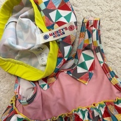 【美品】　女の子　水着　セット　80cmの画像