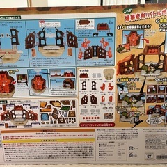 【超美品】アニアキングダム バトルボルケーノ ボルケーノ恐竜4体セット!! の画像