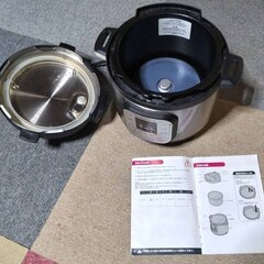 逗子 無料あげます 内釜欠損 電気圧力鍋 インスタントポットデュオミニ Instant Pot DUO mini 7in1 プログラム機能付 マルチ電気圧力鍋 アメリカで最も売れてるNo.1モデル圧力調理、スロークック、炊飯、蒸し調理、炒め機能、ヨーグルトメーカーの役割を1台でお任せシンプルで日本のキッチンに合うサイズ 飯の画像