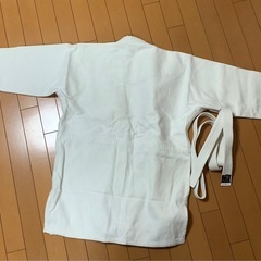 柔道着　白帯　紫帯の画像