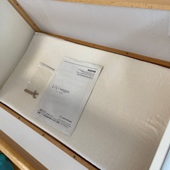 リリワゴン　ベビーベッド　移動式　良品の画像