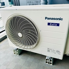 【美品】Panasonic Eolia　エアコン2台+室外機セットの画像