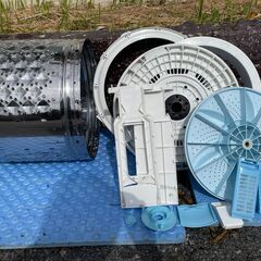 洗濯機の分解クリーニング行っています！配送設置込み東芝5.0K洗濯機　2018年製　分解クリーニング済み！！の画像
