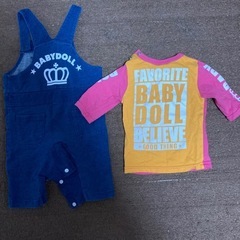 baby doll の服の画像